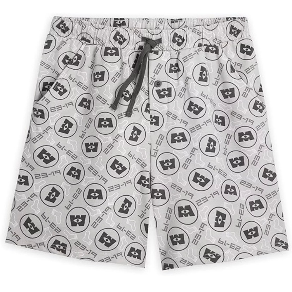NWT *Discontinued* Disney Parks Pixar Monsters Inc. 23-19 Men's Shorts Size XXL